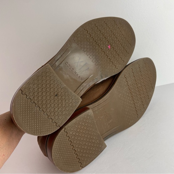 Cole Haan Men’s Textured Suede Leather Lace Ups Dressy Shoes - Picture 8 of 9